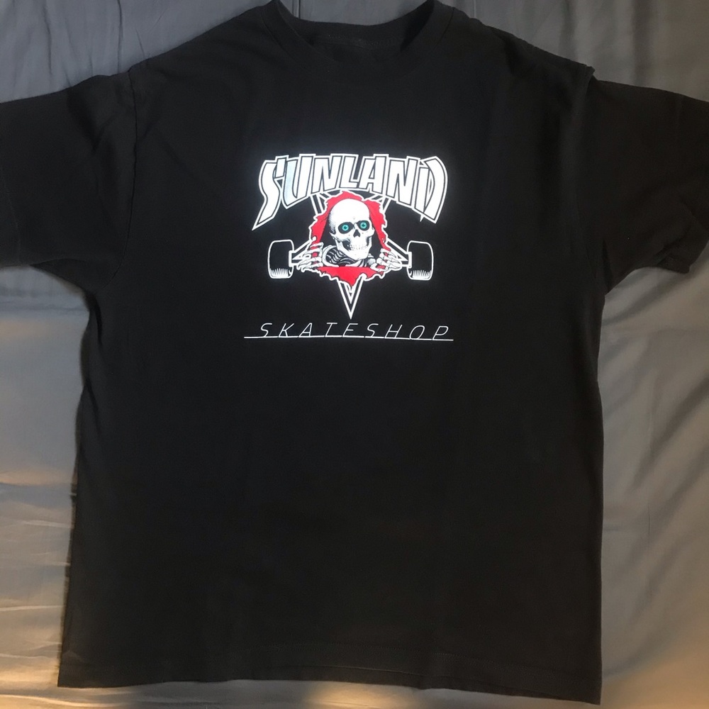 Thrasher Powell collaboration Skateboard T-shirt